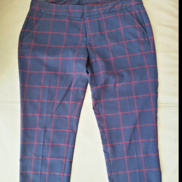 2/40$ Tommy Hilfiger red/blue core straight pants - Picture 2 of 7